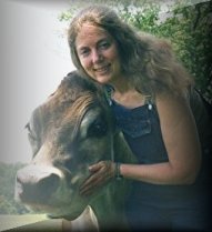 Gita and friend, at Poplar Springs Animal Sanctuary